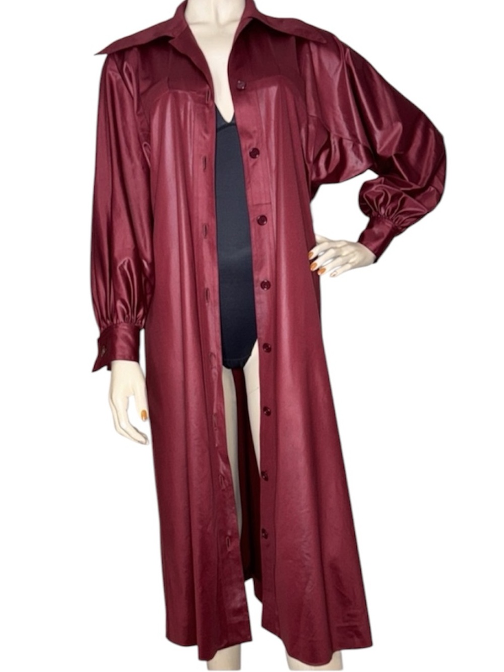 Atelier Ai Long Sleeve Shirt Dress